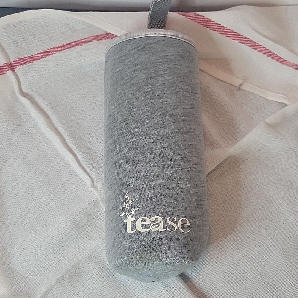 Tease 3 in 1 Sustainable Glass and Bamboo Tea Tumbler 15oz - Picture 5 of 7